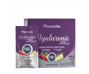 Hyaluronic Verisol Cranberry com Limão - Sanavita